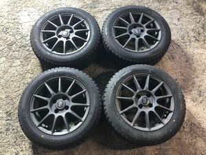 シトロエン　プジョー　OZ RACING MSW 16X6.5J（+25）4/108　スタッドレス　16インチ　4本セット　goodyear アルミ　ds3