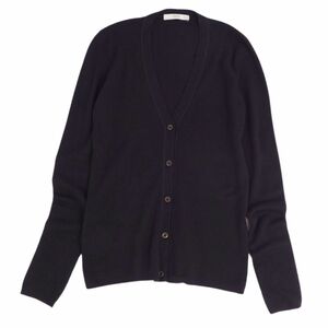  beautiful goods Prada PRADA cardigan cashmere silk plain tops lady's Italy made 42(L corresponding ) black cg11mr-rm05e26107