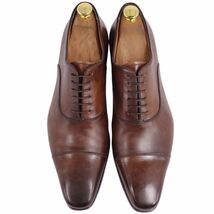 サントーニ Santoni レザーシューズ オックスフォード カーフレザー 革靴 メンズ イタリア製 7(26cm相当) ブラウン cg11dm-rm05e26224_画像4