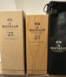 マッカラン MACALLAN 25年箱付 木箱付 ウイスキー スコッチウイスキー