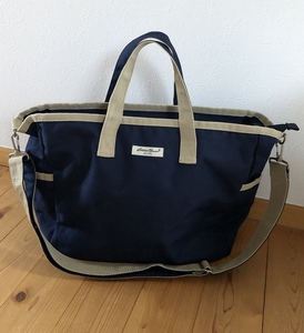 ★EDDIE BAUER/エディーバウアー TOTE/トートバッグ ショルダーバッグ 2way メンズトート レディース