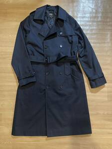 A.P.C. アーペーセー　コート　トレンチ　Greta グレタ　トレンチコート　紺　ネイビー　SIZE: 38 ブルガリア製　美品　レディース