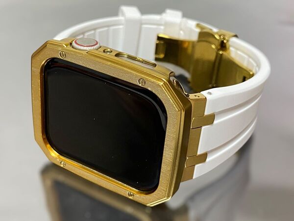 アップルウォッチバンド ラバーベルト AppleWatch ケース カバー ウルトラ 40 41 44 45 49mm ultra