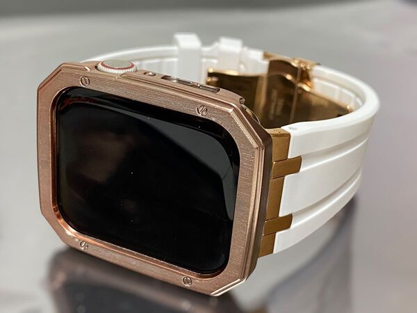 アップルウォッチバンド ラバーベルト AppleWatch ケース カバー ウルトラ 40 41 44 45 49mm ultra