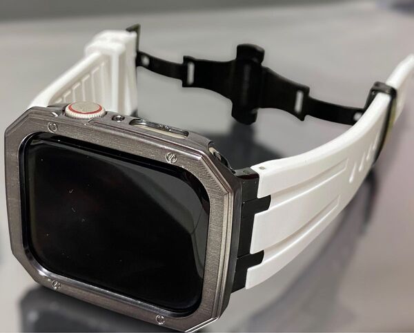 アップルウォッチラバーバンド ラバーベルト AppleWatch ケース カバー 40 41 44 45 49mm ultra