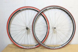 ○ALEXRIMS アレックスリム R390リム SHIMANO シマノ 7400 DURA-ACE シマノフリー 10s対応 クリンチャー 手組みホイールセット