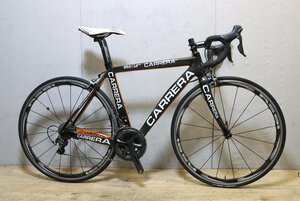 ■CARRERAカレラ ERAKLE TS フルカーボン SHIMANO WH－RS81 ULTEGRA 6800 2X11S サイズS 2014年モデル 美品