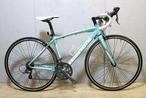 ■Bianchi ビアンキ via nirone7 エントリーロード SHIMANO Claris 2400 2X8S サイズ44 2017年モデル