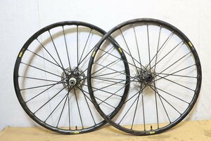 ○MAVIC マビック KSYRIUM PRO DISC ALLROAD シマノフリー 11s対応 チューブレス ホイールセット 美品