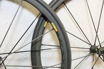 ○MAVIC マビック R-SYS SLR Exalith シマノフリー 11s対応 クリンチャー カーボンスポーク ホイールセット_画像7