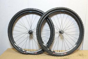 ○SHIMANO シマノ WH-M8100 DEORE XT DISC シマノmicrospline 12s対応 チューブレス 29er ホイールセット