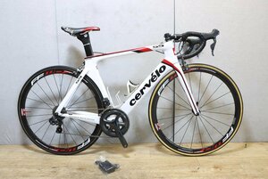 ■Cervelo サーベロ S5 フルカーボン FFWD F4R SHIMANO ULTEGRA 6870 Di2 2X11S サイズ54 2012年モデル 美品