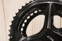 ★4iiii SHIMANO シマノFC-R9200 DURA-ACE 2x12s 両足計測パワーメーター 172.5mm 52/36 T クランクセット_画像2