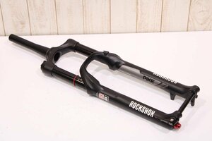 ★ROCKSHOX ロックショックス PIKE RCT3 SOLO AIR フロントサスペンション 1-1/8 1.5 Tapered コラム残長190mm 27.5inch 美品