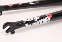 ★CHARGE BIKES チャージバイク TANGE PRESTIGE クロモリフォーク OS コラム残長260mm 700c QR 100mm 未使用品_画像8