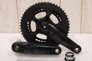 ★S-WORKS SPECIALIZED スペシャライズド POWER カーボンクランク 2x11s 165mm 52/36T パワーメーター動作不良品