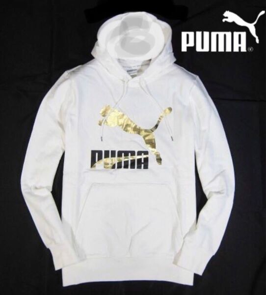 【PUMA / プーマ】プルオーバー パーカースウェット(メンズ・XL白)