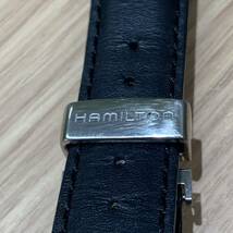 【N-16423】HAMILTON ベンチュラ H244121 クォーツ 腕時計 純正ベルト 替えベルト付 稼働品 中古品_画像5