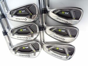 入間■【中古】 テーラーメイド TaylorMade M2 2017 6本(5-9 P) REAX90JP(JP) S 21.5[9527]