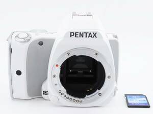 Pentax K-S1 ボディ ホワイト 1円スタート 2012万画素 JUNK [ジャンク品] 32GB SDカード付き #7892
