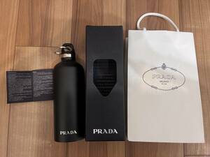 【新品未使用】 PRADA プラダ 2UH003 ステンレス ウォーターボトル 水筒 実容量 500ml レディース メンズ ブラック 