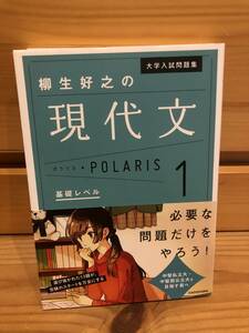 ※送料込※「大学入試問題集　柳生好之の現代文　ポラリス　POLARIS1　基礎レベル」古本