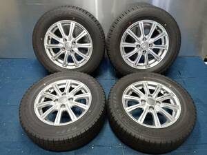 ★8.5分山★20年製★ ダンロップWINTER MAXX WM03 185/65R14　社外ホイール 14×5J +39 4H-100 4本セット スタッドレス　A1044