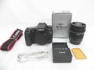 [R046]Canon デジタル一眼レフ EOS70D EF-S 10-18㎜ 1：4.5-5.6 IS STM