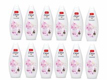 【250ml×12個セット】DOVE ダヴ ボディウォッシュ シャワージェル ロータスフラワーの香り 新品_画像1