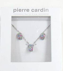 pierre cardin ピエールカルダン Fashion Bijoux ネックレス ピアス セット　/ MA577