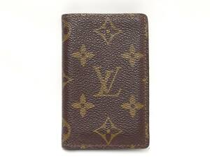 美品★LOUIS VUITTON ルイヴィトン モノグラム 名刺入れ カードケース /B7174