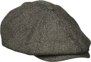 Brixton Brood Snap Hat Cap Grey/Black L ハンチング 