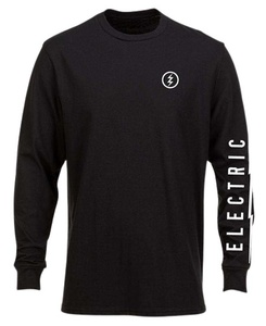 Electric Icon L/S T-Shirt Black M Tシャツ