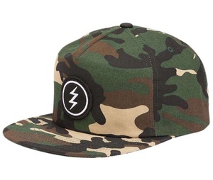 Electric Volt Patch Snapback Hat Cap Camo キャップ 