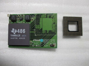 ●BUFFALO CPUアクセラレータ（HDL-20W）i486 40MHz（TX486DLC/E-40GA）●PC-9801DA/RA用●PC-9801RA21で確認済み●