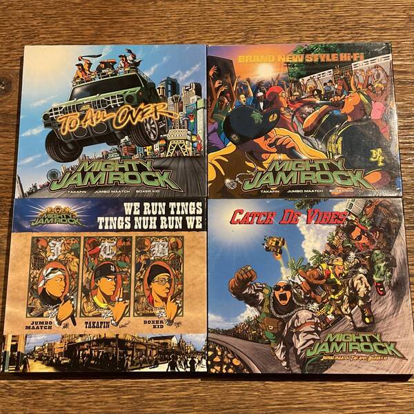 【MIGHTY JAM ROCK】アルバム4セット