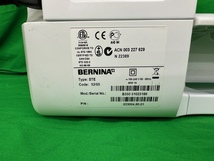 ☆人気商品 BERNINA ベルリナミシン B350 ステッチ ボタンホール フリーハンドレバー フットコントローラー付 動作確認済 中古品☆_画像5