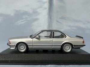 ミニチャンプス 製　　BMW 635 CSi 1982〜1987年　　　シルバー　　　1/43