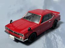 エブロ製　　ニッサン　スカイライン2000 GT-R (KPGC10) 赤　ハコスカ　　　1/43_画像2