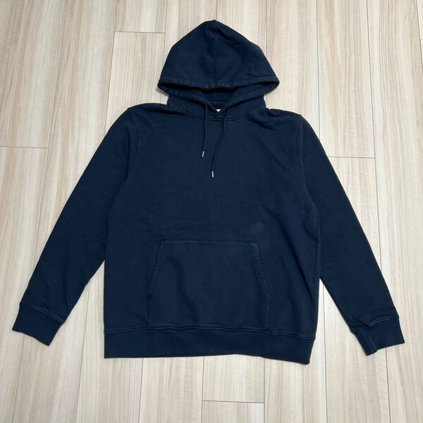 Colorful Standard Classic Organic Popover Hoodie Navy Blue