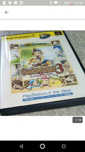 PS2【牧場物語3】ビクター　送料無料、返金保証