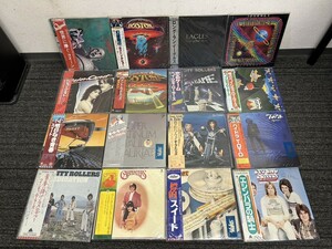 A3 洋楽 LP レコード まとめて 18点 帯付き クイーン スイート ボストン チープ・トリック ベイシティローラーズ TOTO イーグルス 等