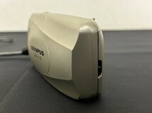 希少　A3　OLYMPUS　μ [mju:]-II　オリンパス　ミュー　コンパクトフィルムカメラ　シャッター音、フラッシュOK　現状品_画像6