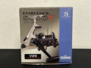 未使用保管品　A3　Daiwa　ダイワ　EMBLEM-S 5000T　エンブレム　スピニングリール　元箱付　フィッシング　釣具　現状品