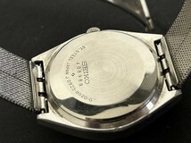 A3　SEIKO　セイコー　0923-8020　カットガラス　グリーン文字盤　デイデイト　メンズ腕時計　ブランド腕時計　クオーツ　ヴィンテージ_画像7