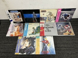 A3 LP アニメ レコード ガンダム マクロス メガゾーン23 ゼビウス アニメソング 飯島真理SONGメモリー ミンメイ 超時空要塞 マクロス 愛