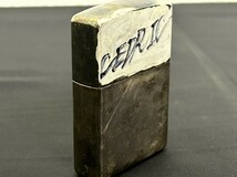 A1　Zippo　ジッポー　スカル　ドクロ　シリアル番号入り　ヴィンテージ　1996年製　オイルライター　現状品_画像4