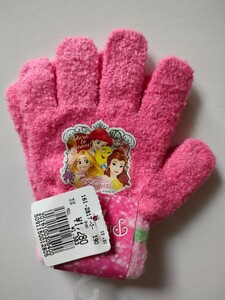 ディズニープリンセス　手袋　3−4歳