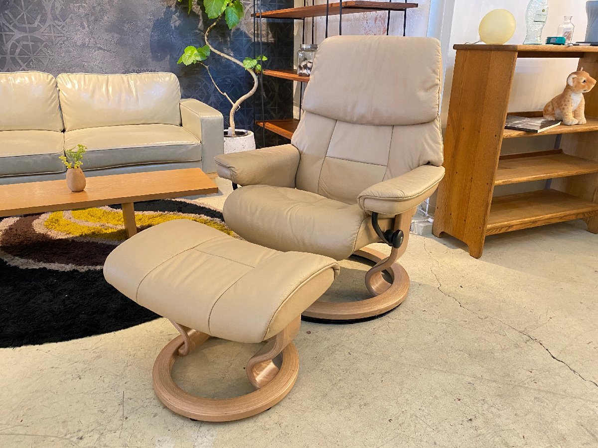 Yahoo!オークション -「ekornes エコーネス ストレスレスチェア」の