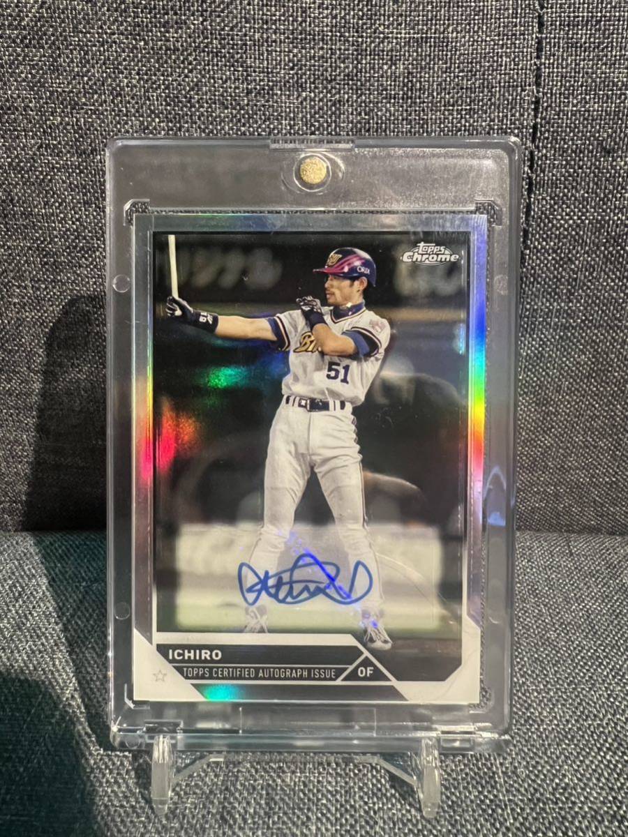 2023年最新】Yahoo!オークション -イチロー topps chrome